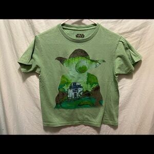 (2) two t-shirt Kids Star Wars Medium